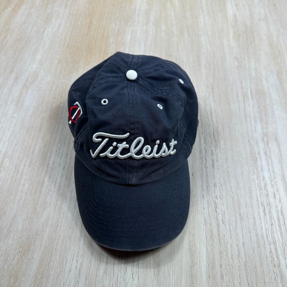 Titleist Minnesota Twins MLB Adjustable Golf Hat Cap Navy Embroidered Script OS
